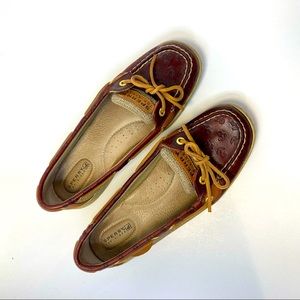 Sperry topsider angelfish embossed anchor 7.5